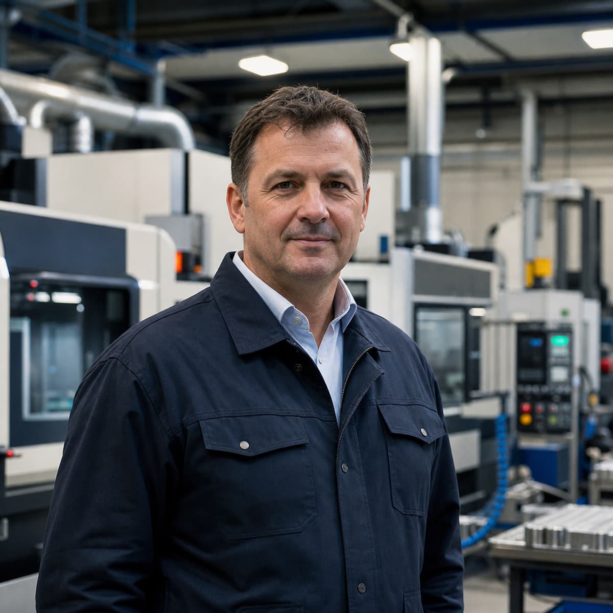 właściciel zakładu CNC