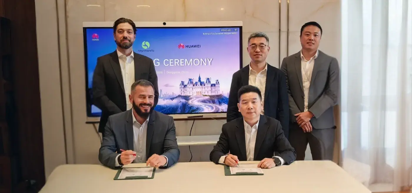 Podpisanie umowy z Huawei